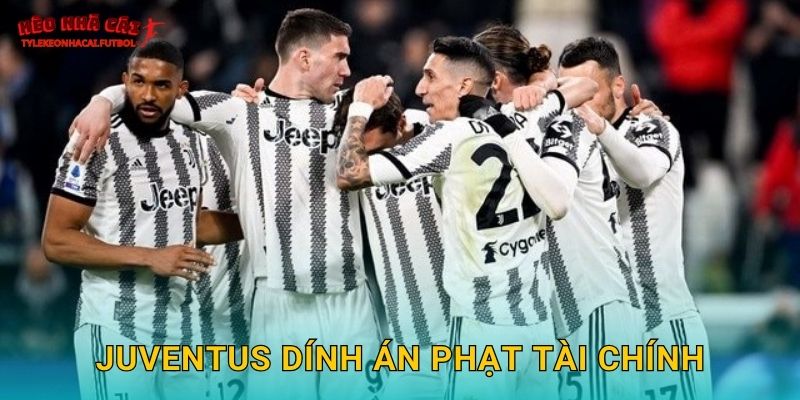 Juventus dính án phạt tài chính gây chấn động tại Tylekeonhacai