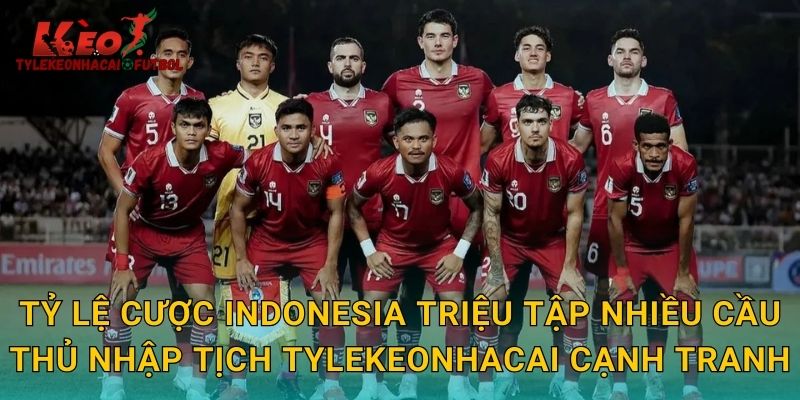 Tỷ lệ cược Indonesia triệu tập nhiều cầu thủ nhập tịch tylekeonhacai cạnh tranh