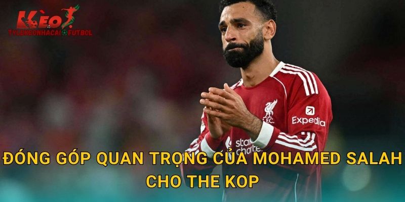 Đóng góp quan trọng của Mohamed Salah cho The Kop