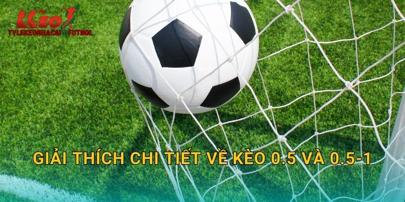 Giải thích chi tiết về kèo 0.5 và 0.5-1