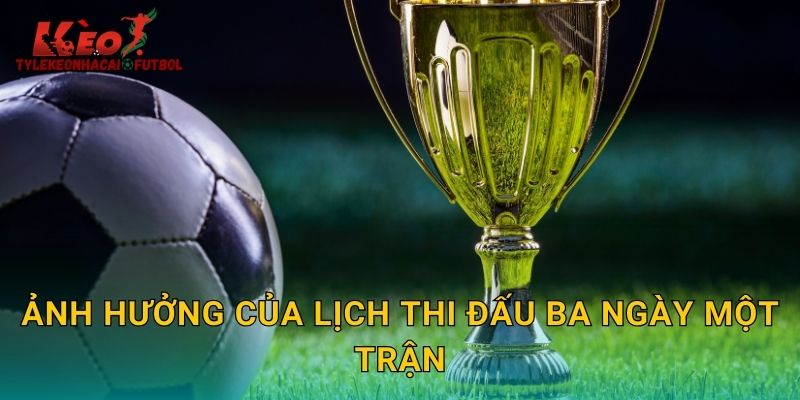 Cách xem lịch thi đấu dày đặc