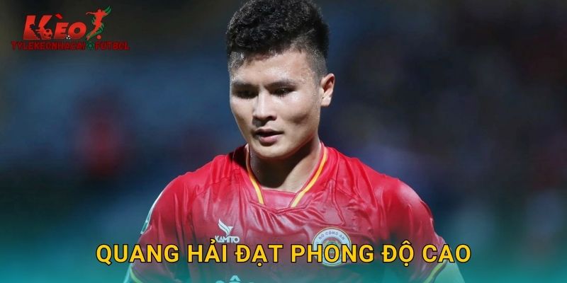 Quang Hải Đạt Phong Độ Cao: Ngôi Sao Sáng Nhất Trên Bảng Tỷ Lệ Tylekeonhacai