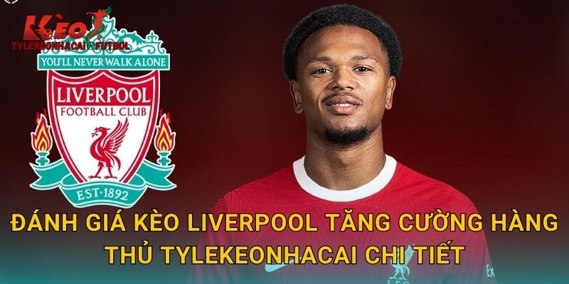 Đánh giá kèo Liverpool tăng cường hàng thủ tylekeonhacai chi tiết